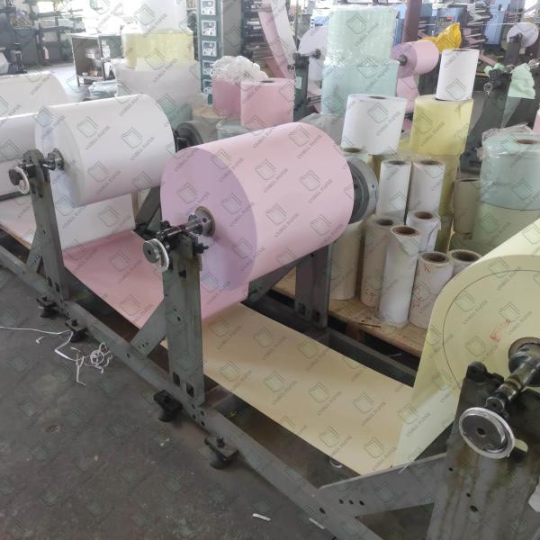 Cheap Jumbo Roll NCR Continuous Form Paper Precision and Clarity Say Goodbye to Messy Carbon: Superior Carbonless Paper for sale