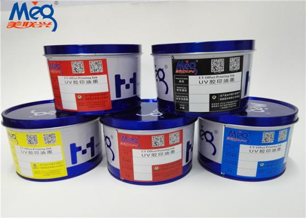 Cheap Fast Curing LED UV Offset Printing Ink Varnish With No Solvent , Low Odor for sale