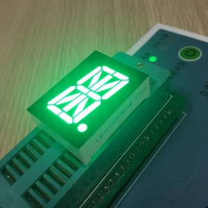 Best Pure Green 0.8&quot; 16 Segment Alphanumeric Display High Luminous Intensity Fit Instrument Panel wholesale
