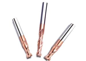 China 3mm 10mm 40mm End Mill CNC Router Bits Two Flute General Processing on sale