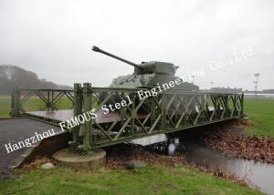 China Pre - Engineered Modular Military Pontoon Bailey Bridge Heavy Load Capacity on sale