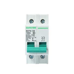 Best Single Phase TUV AC CE 2 Pole MCB Circuit Breakers wholesale