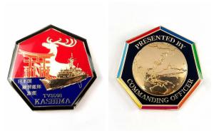 China Custom Training Vessel Commemorative Coin Nnautical Collector'S Coins on sale