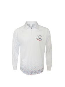 180GSM 100% Polyester Long Sleeve Men T-SHIRT & POLO Sublimation Printing Gradient Color Pattern