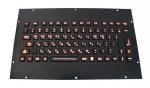 Best Durable Vandal resistant black panel mount keyboard integrated with Fn Keys wholesale