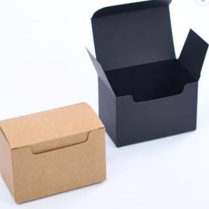 China CMYK 4C Printing Kraft Folding Boxes 100gsm Handmade Soap Packaging on sale