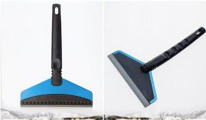 China Soft Handle Car Plastic Snow Shovel , Silicone Windshield Ice Scraper on sale