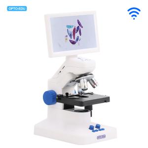 Best OPTO EDU A33.5130 Rechargeable Microscope With 7'' Display TF Card And Multi-Output Options wholesale