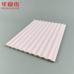 China High Quality Wpc Fluted Wall Panel Modern Design Decor Wpc Panel For Wall Apartment Indoor Decoration on sale