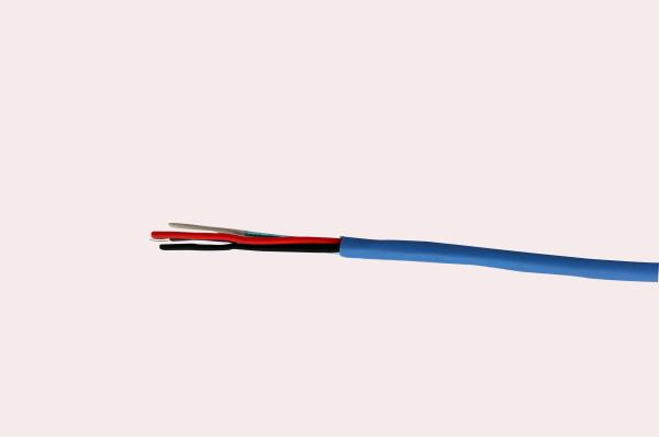 Cheap ETL Listed CL2R 18AWG Strabded Bare Copper Speaker Cable Riser Rate White Jacket for sale