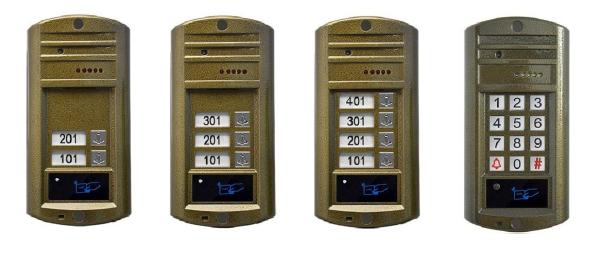 Cheap Smart Villa Front Door Intercom System 7 Inch TFT LCD Color Password Unlock for sale