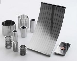 China Customized Johnson Wedge Wire Screens V Shaped Wrapped Slot Pipe Filter on sale