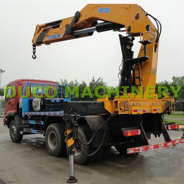 Cheap 30t Knuckle And Telescopic Boom Lorry Mounted Crane for sale