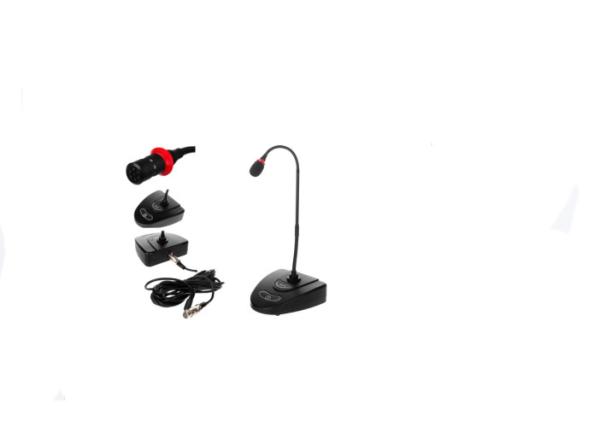 Cheap Low Noise Conference Table Microphone , Wireless System Microphone Flexible for sale