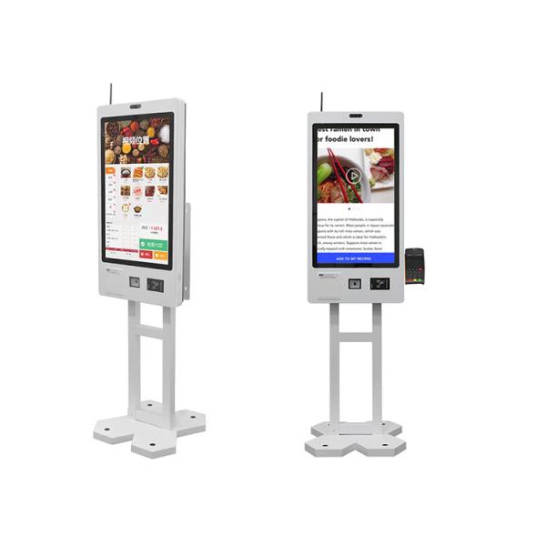 Cheap Capacitive Self Checkout Machines Kiosk 32 Inch Touch Screen Payment Terminal for sale