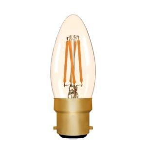 Best Instant start COB 60mm C37 4W Edison Bulb LED globe filament wholesale