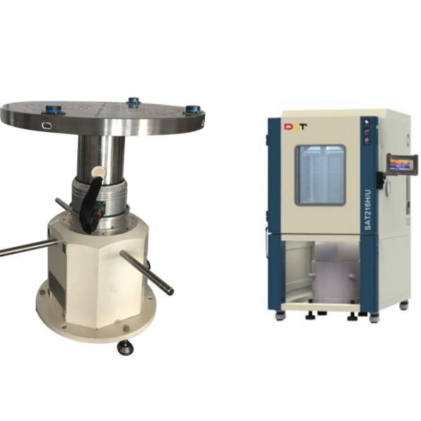 Cheap 3'' Rotation Accuracy 1 Axis Turntable With Temperature Chamber for sale