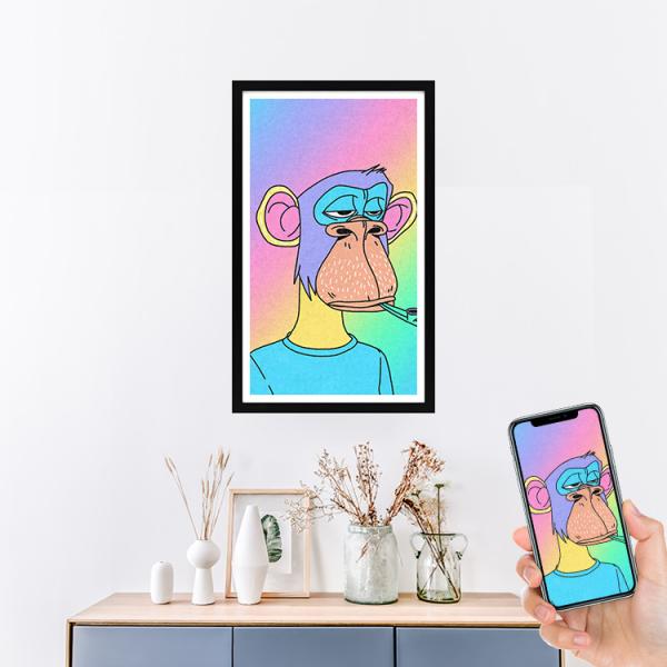 Cheap 55" 2K 4K NFT Digital Frame Smart Thin LCD Screen NFT Token Frame for sale