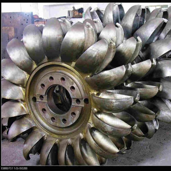 Cheap 100kW-200kW S Type Kaplan Turbine Micro Hydro Power Fixed Runner Blade for sale