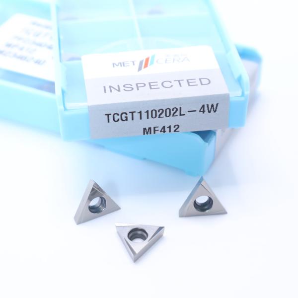 Cheap TCGT11 Carbide Turning Inserts In 4W Chip Breaker For External And Internal Turning for sale