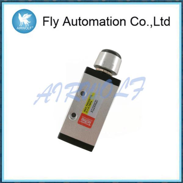 Cheap Toggle Lever Pneumatic Control Valve , 3/2 Way Aluminium Pneumatic Valves for sale