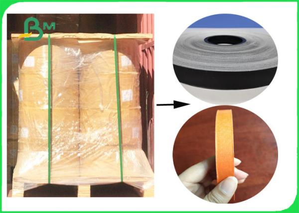 Cheap 60gr Full Dyeing Black & Orange Straw Paper Regular 15mm Anti - Water 100% Safe for sale