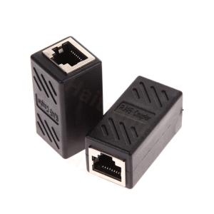 China Female To Female RJ45 Coupler Connector With Thermoplastic Housing on sale