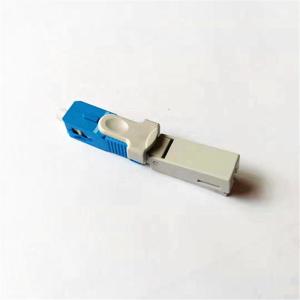 Pre-embedded Type Cold Splice Field Installable  SC UPC Fast Connector