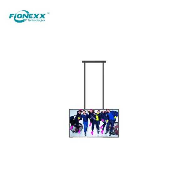 Cheap 55inch Hanging Single Sided LCD Window Display with High Brightness for sale