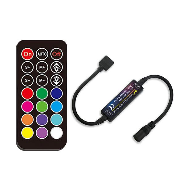 Cheap 21 Keys Wireless LED Strip RF Controller Remote Control With CE Certified for sale