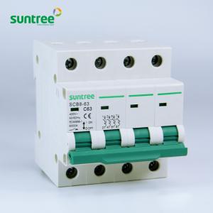 Best 0.75mm2 Dual Pole Housing IP40 MCB Circuit Breakers wholesale