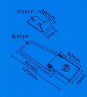 Stainless Stee Bus Platform Lock Enclosure Locks Light Box Lock