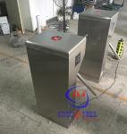 CE 120 Volt Power supply Tripod Turnstile Gate With Coin Collector , Stable