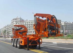 China Side Lifting Container Side Loader Trailer For 1*20 Feet And 2*40 Feet Container on sale