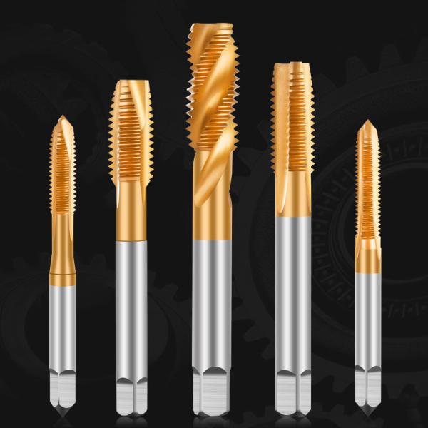 Cheap M6 - M10 Spiral Fluted Tap Carbide Milling Cutter Metric Screw Thread Tap for sale