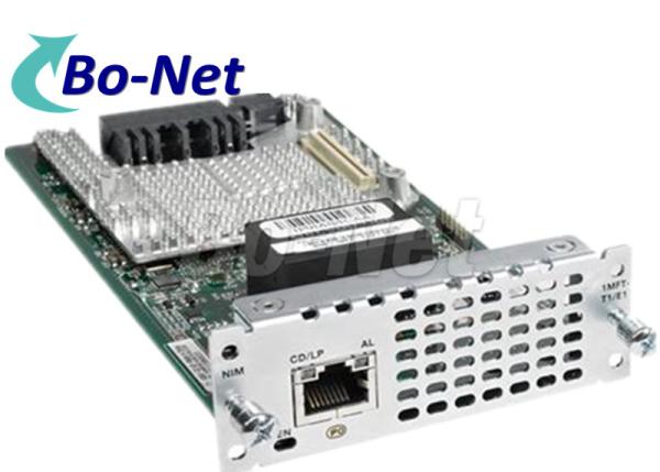 NIM 1MFT T1 E1 Cisco Router Interface Cards , Fourth Generation Cisco Ethernet