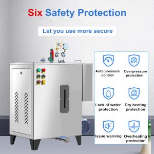 China Small Electric Vertical Steam Generator Boilers Automatic 0.7MPa For Textile Factory on sale