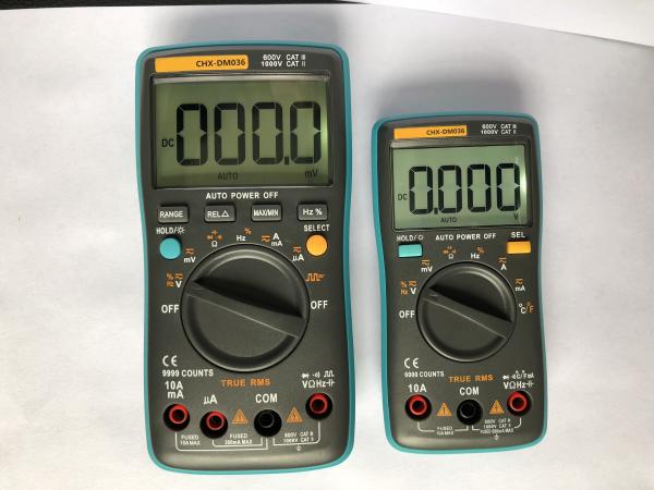 Cheap 6MW 60MW Digital Display Multimeter 10MΩ Input Impedance for sale