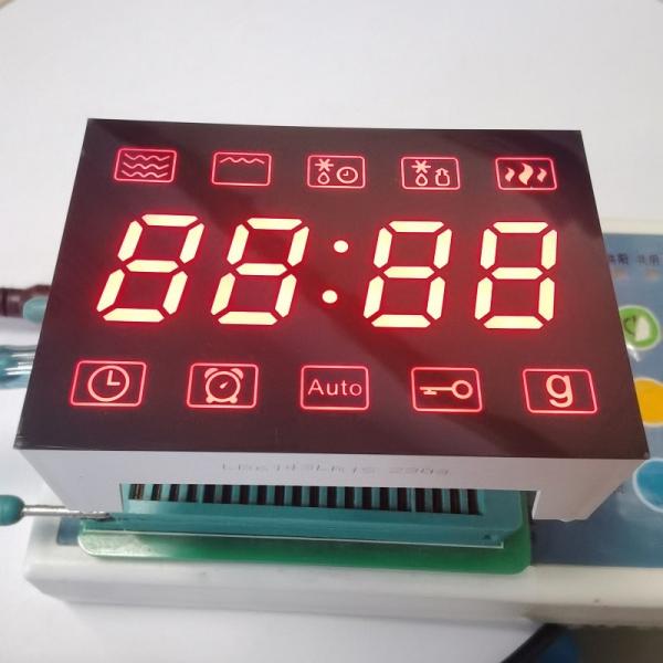 Cheap Ultra Red 7 Segment LED Display 4 Digit Common Cathode Fo Microwave Control for sale