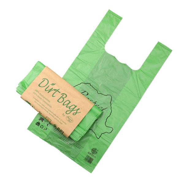 Cheap Custom printed 100% biodegradable bag, printing compostable bag for sale
