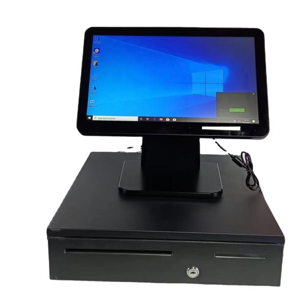 16G DDR3 Memory 15.6'' Full HD Touch Screen WIN/Android POS Terminal with LED8
