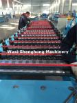 Chain Driven Automatic Cold Roll Forming Machine With Cutting Device