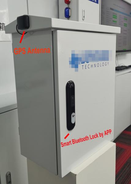 Cheap Smart IOT Box with Temperature Control Fan Intelligent 4G Module Bluetooth Lock for sale