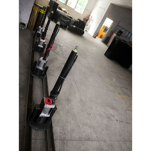 Integrated Electro Hydraulic Rising Bollards With PLC Control System