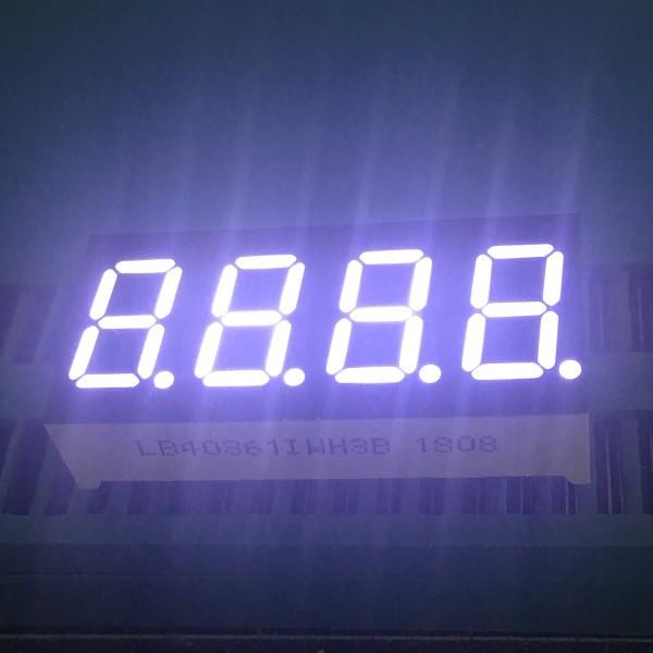Cheap 0.36" 4 Digit 7 Segment LED Display IC Compatible Low Power Consumption for sale
