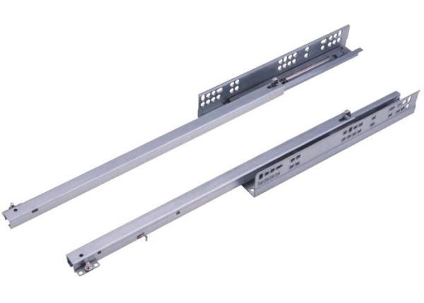 Cheap Extension Concealed Undermount Drawer Slides 2 Fold 3 / 4 Partial With Soft Closing for sale