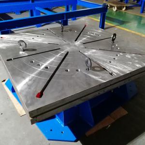 China 100Tons VFD Control Welding Turning Table Adjustable on sale