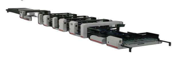Cheap Fully Automatic Folder Gluer Machine 42KW High Speed Folding And Gluing Machine for sale