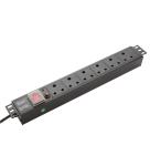 IP20 Protection Level Server Rack RSA PDU Input Voltage 16A Output Current For