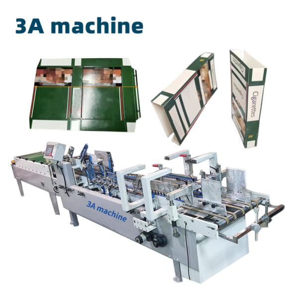 Cheap Easy to Operate Folder Gluer Mini Box Folder Gluing Machine for Side Glue and Folding for sale